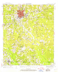 El Dorado 1951 topographic map thumbnail