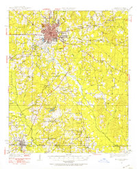 El Dorado 1951 topographic map thumbnail