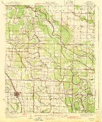 England 1943 topographic map thumbnail