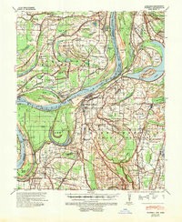 Farrell 1939 topographic map thumbnail