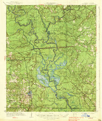 Felsenthal 1938 topographic map thumbnail
