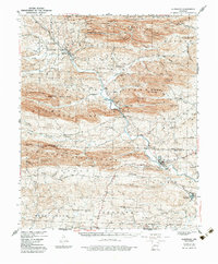Glenwood 1949 topographic map thumbnail