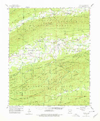 Gravelly 1960 topographic map thumbnail