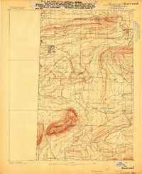 Greenwood 1887 topographic map thumbnail