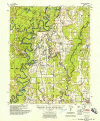 Gregory 1957 topographic map thumbnail