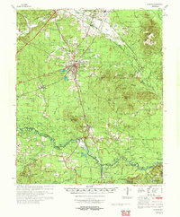 Gurdon 1972 topographic map thumbnail