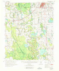 Humphrey 1969 topographic map thumbnail