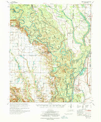 Indian Bay 1970 topographic map thumbnail