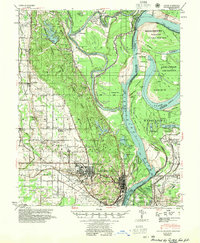 Latour 1955 topographic map thumbnail