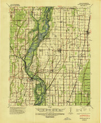 Leachville 1941 topographic map thumbnail