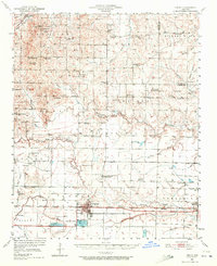 Lonoke 1950 topographic map thumbnail