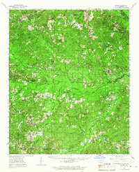 Louann 1964 topographic map thumbnail