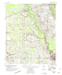 Marianna 1957 topographic map thumbnail
