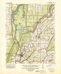 Marked Tree 1941 topographic map thumbnail