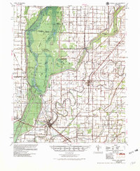 Marked Tree 1956 topographic map thumbnail