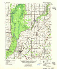 Marked Tree 1956 topographic map thumbnail