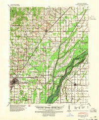 Marmaduke 1940 topographic map thumbnail