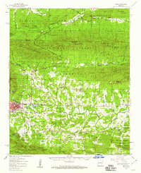 Mena 1958 topographic map preview