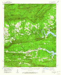 Mount Ida 1959 topographic map thumbnail