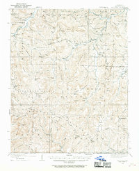 Mt Judea 1933 topographic map thumbnail