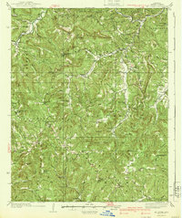 Mt Judea 1940 topographic map thumbnail