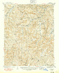 Mt Judea 1940 topographic map thumbnail