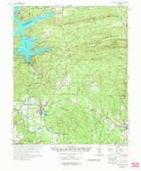 Murfreesboro 1972 topographic map thumbnail