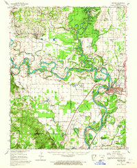 Newport 1962 topographic map thumbnail