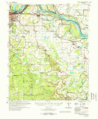 Noble Lake topographic map thumbnail