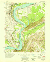Osceola 1965 topographic map thumbnail