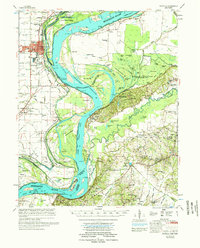 Osceola 1977 topographic map thumbnail