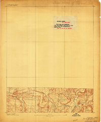 Ozone 1889 topographic map thumbnail