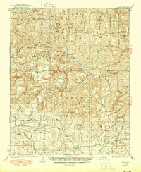 Ozone 1936 topographic map thumbnail