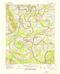 Park Place 1962 topographic map thumbnail
