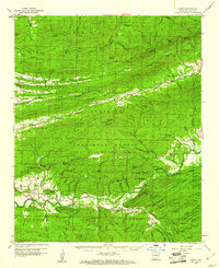 Parks 1960 topographic map thumbnail