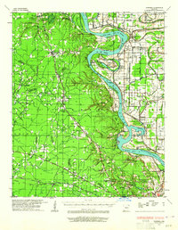 Pastoria 1932 topographic map thumbnail
