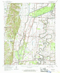 Princedale 1962 topographic map thumbnail