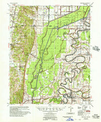 Princedale 1956 topographic map thumbnail