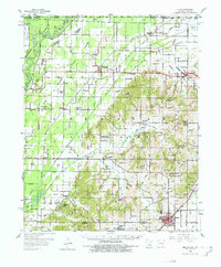 Rector 1958 topographic map thumbnail