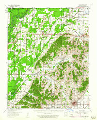 Rector 1958 topographic map thumbnail