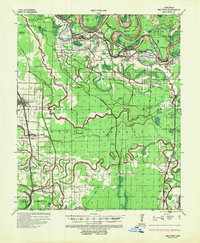 Red Fork 1935 topographic map thumbnail