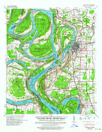 Refuge topographic map thumbnail