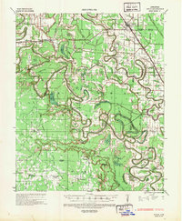Rotan 1935 topographic map thumbnail