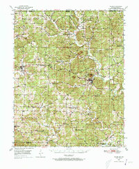 Salem 1950 topographic map thumbnail