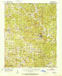 Salem 1951 topographic map thumbnail