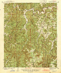 Snowball 1942 topographic map thumbnail