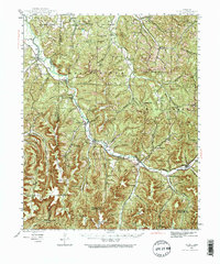 St. Paul 1943 topographic map thumbnail