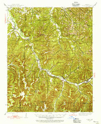 St. Paul 1943 topographic map thumbnail