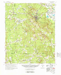 Star City 1978 topographic map thumbnail