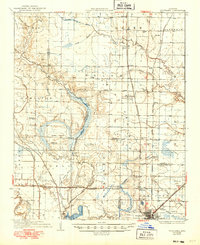 Stuttgart 1937 topographic map thumbnail